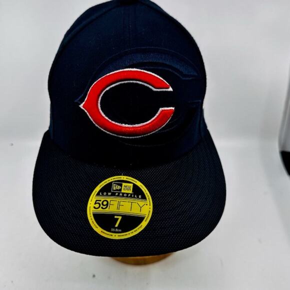 New Era Other - NEW New Era NFL Chicago Bears 59Fifty Baseball Cap Fitted Navy Blue Mens Size 7